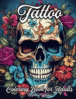 Tattoo-Malbuch FüR Erwachsene: 50 Designs FüR Entspannung Und