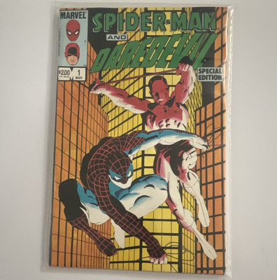 Marvel Spider-Man and Daredevil Special Edition #1 (1981) Frank Miller