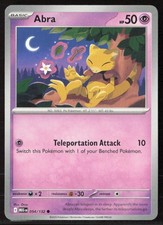 Abra #054/132 Common ME01: Mega Evolution Pokemon