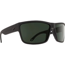 Spy Sunglasses ROCKY Matte Black Happy Gray Green Polar
