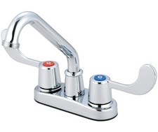 Two Handle Utility Laundry Faucet Chrome Finish B8190