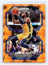2021-22 Panini Prizm Orange Ice #138 Oshae Brissett Indiana Pacers