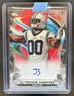 2024 Topps Inception Ja'Tavion Sanders Auto Red RC #/75 Panthers Rookie