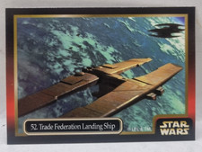 1999 Ikon Au  STAR WARS Episode 1 Trading Card #52 Trade Federation Landing Ship