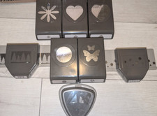 LOT OF STAMPIN UP 8 Piece Punch Large Punches