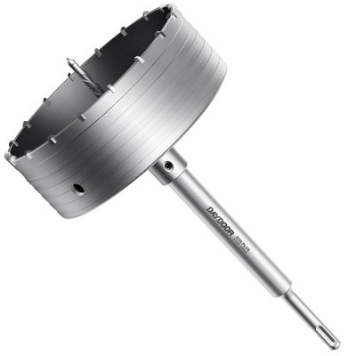 DAYDOOR 6-5/16'' (160mm) Concrete Hole Saw with SDS Plus Shank 6-5/16'' 