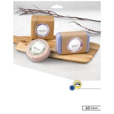 Glossy White Labels 2 Inch, Round, 60 Printable Sheets