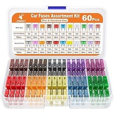 60Pcs Car Fuse Assortment Kit - Replacement for Car/RV/Truck/Motorcycle(2