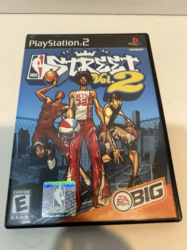 NBA Street Vol. 2 (Sony PlayStation 2, 2003) PS2 Complete With Manual