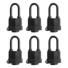 Waterproof Padlocks Keyed Alike for Outdoor use, Covered Heavy Duty Laminated...