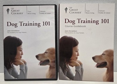 Great Courses: Dog Training 101 (4 DVD Set/Guidebook) Jean Donaldson Academy