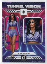 2025 Donruss WNBA A'ja Wilson TUNNEL VISION #13