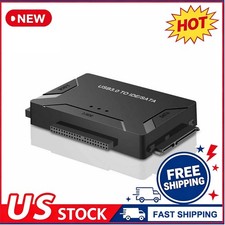 USB 3.0 to IDE SATA Converter External Hard Drive Adapter Kit 2.5"/3.5" Cabl6E