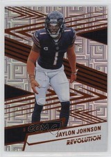 2025 Panini Revolution Orange Levels /299 Jaylon Johnson #75 3hd