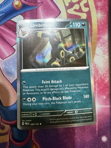 Umbreon - 59/131 - Holo - Pokemon Prismatic Evolutions - LP