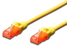 Image of Short CAT.6 25cm / 50cm RJ45 Ethernet Patch Panel Cables - Choose Your Colours