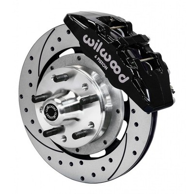 Wilwood For Chevy Camaro 67-69 Brake Kit Dynapro 6 Hub Drilled Front 12.19in