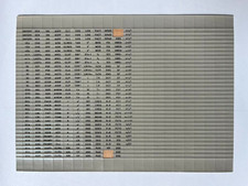 Sticker For Overlay Of Hewlett Packard HP-41CV Calculator