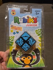 RARE ORIGINAL RUBIKS JR JUNIOR 2x2 BLUE & YEL...