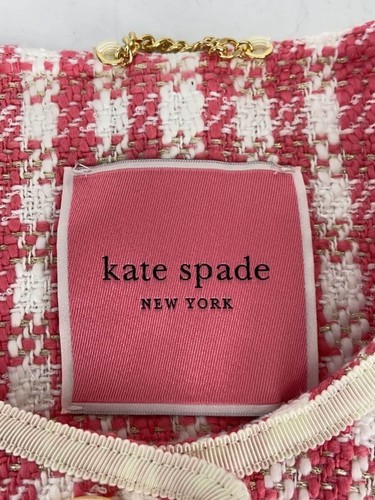 KATE SPADE NEW YORK OTHER COAT S COTTON Pink K6667 Used - Picture 3 of 6