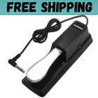 Sustain Pedal for Keyboard Universal, Premium Sustain Pedal, Piano Pedal
