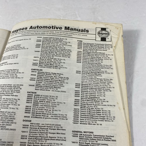 Haynes Hyundai Excel 1986-1994 All Models Repair Manual # 43015 (1552) - Picture 11 of 12