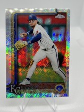 2025 Topps Chrome Logofractor Edition #93 Bobby Witt Jr. Royals A29