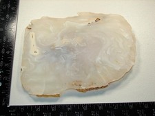 Incredible Large Ochoco Tube Agate Slab - 509g - Old Material Mid to Late 1970s