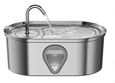 Cat Water Fountain Stainless Steel 74oz/3.5 L Automatic Pet Dog Water Fountain