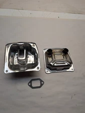 Stainless Exhaust For Stihl MS661 MS661C Chainsaw Parts Dual Triple port muffler