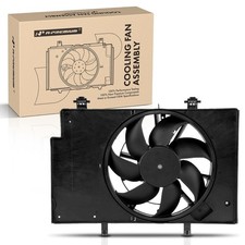A-Premium Engine Radiator Cooling Fan Assembly Compatible with Select Ford Model