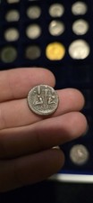 Julius Caesar Silver Denarius RARE Roman Coin 46-49 BC STUNNING.
