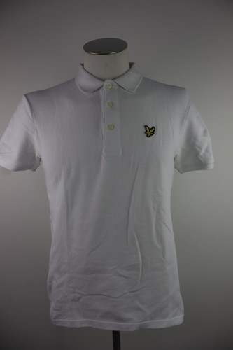 Lyle & Scott, LYLE & SCOTT HERREN POLOSHIRT M MAN T-SHIRT CASUAL VINTAGE KURZARM BAUMWOLLE