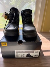 caterpillar boots steel toe womens 9.5