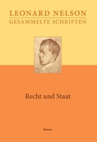 Recht Und Staat Leonard Nelson