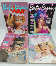 4 Vintage BARBIE BAZAAR Lot Official Collectors Magazine Special Editions II 3