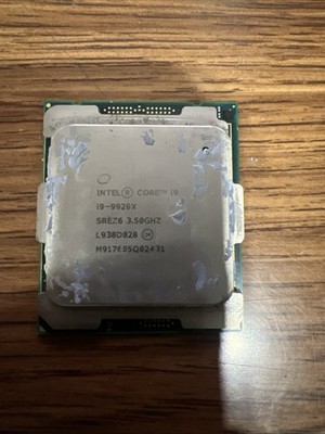 Intel Core i9-9920X CPU | SREZ6 3.50GHz | 12 Core Processor | LGA 2066