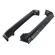 Left+Right Side Rocker Panels for 2014-2018 Chevy Pickup Silverado Standard Cab