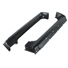 Left+Right Side Rocker Panels for 2014-2018 Chevy Pickup Silverado Standard Cab