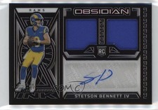 2023 Panini Obsidian Rookie Jersey Ink 169/199 Stetson Bennett IV Auto 1q44