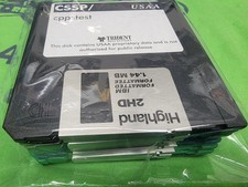 10 PACK - 3.5" Floppy Disks - DS,HD 1.44MB Formatted and Tested Disks - USED