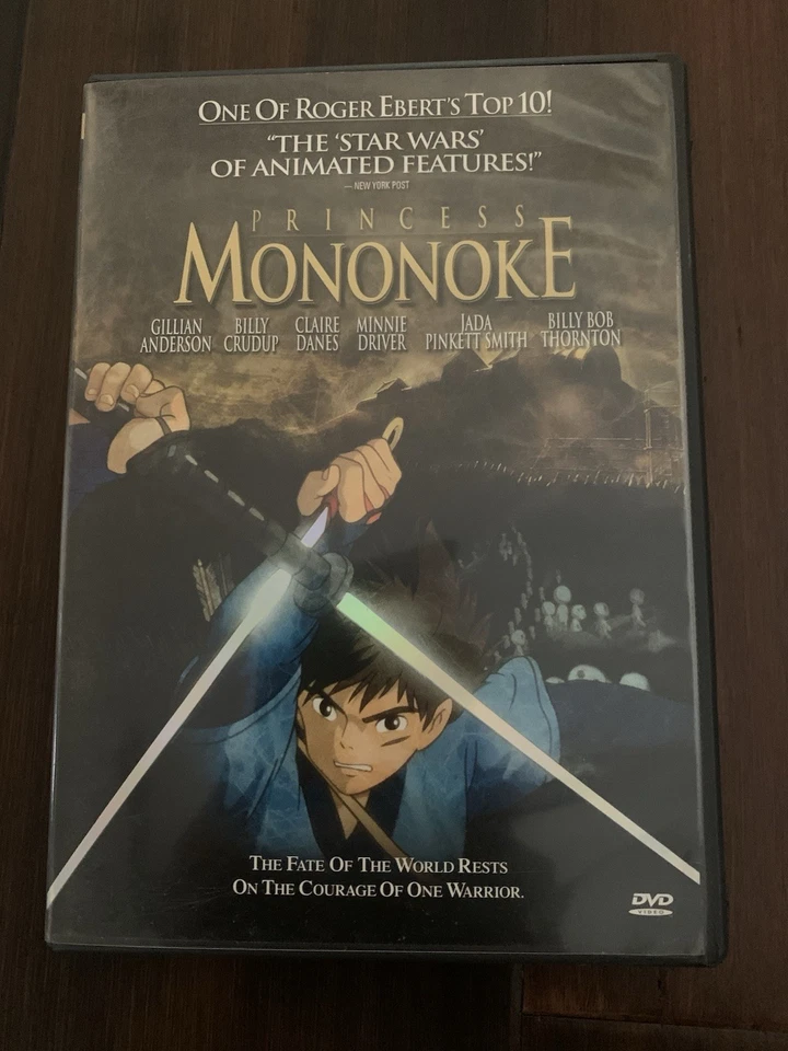 Princess Mononoke DVD Anime Film by Hayao Miyazaki, Studio Ghibli, Miramax - Image 2 of 2