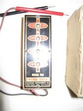Radio téléphonique vintage Superior Instruments 590 outil de testeur de tension électrique NY USA