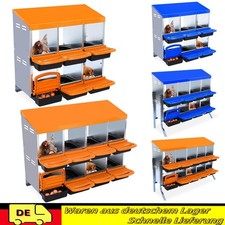 Nido per polli nido per galline nido per uova in metallo nido per cova nido per uova da 6 a 10 nidi nido per uova