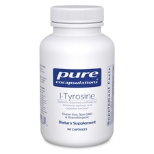 Pure Encapsulations L-Tyrosine - Amino Acid Supplement - for Brain Support,