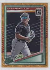 2025 Donruss Optic Rated Prospects Orange Scope Prizm 45/79 Slade Caldwell 5sb