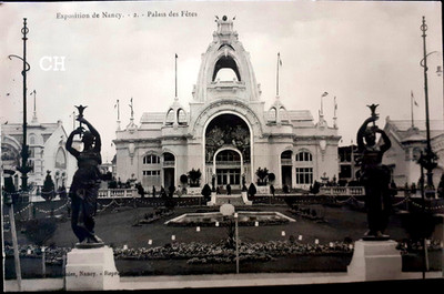 Nr. 804/144 CPA DE NANCY Ausstellung von Nancy Palais des Fêtes Dep. 54 geschrieben