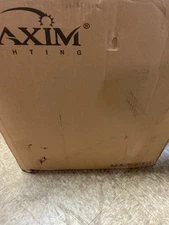 Maxim lighting 12396GYPC Crete 1-Light Polished Chrome Pendant