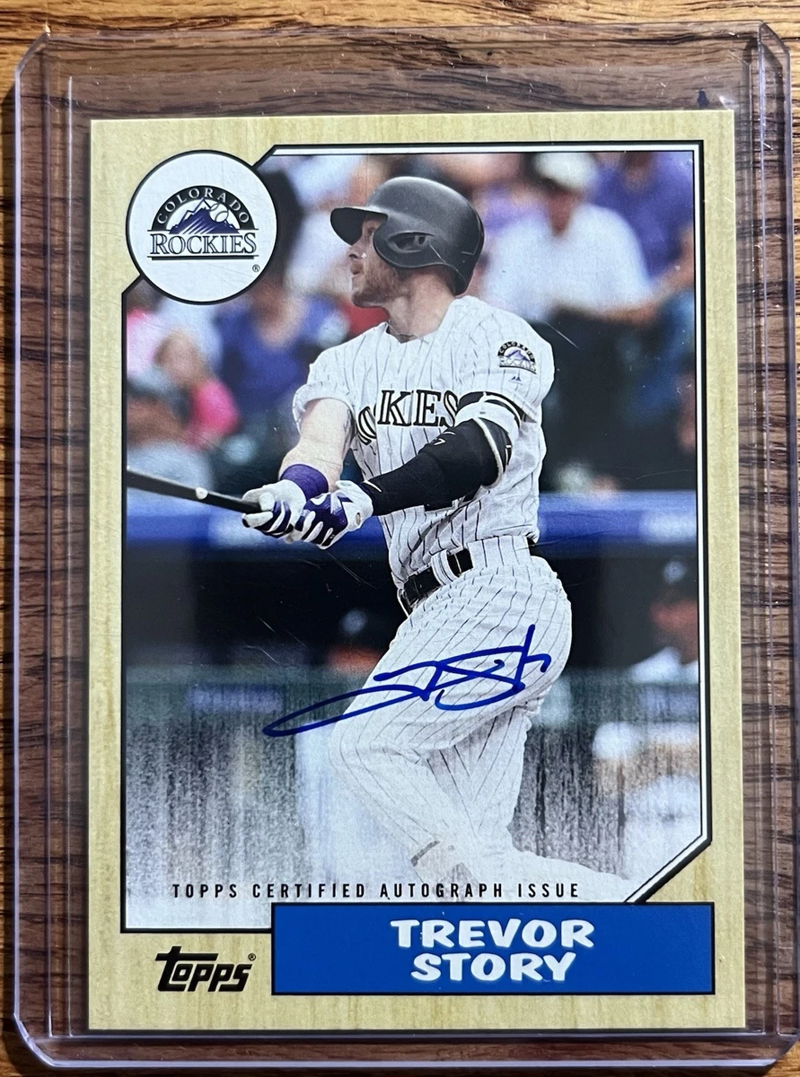 Trevor Story Autograph Baseball Cards for sale | eBay Trevor Story Autograph Baseball Cards for sale | eBay