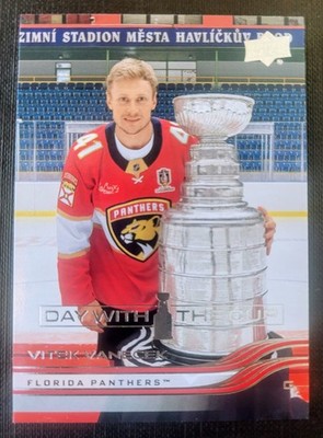 2025-26 Upper Deck Extended Vitek Vanecek Day With The Cup #DC-20 SSP 1:1440